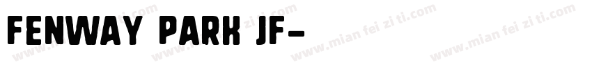 Fenway Park JF字体转换